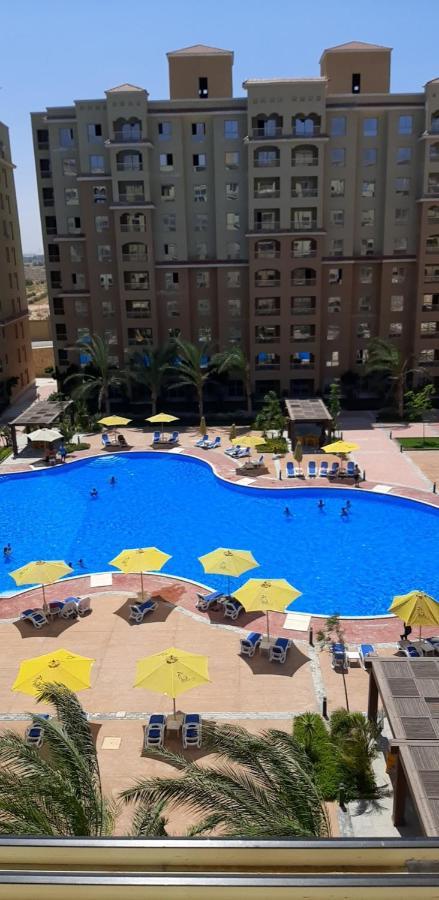 Studio Apartment, Aqua View Resort, North Coast เอลอาลาเมน ภายนอก รูปภาพ